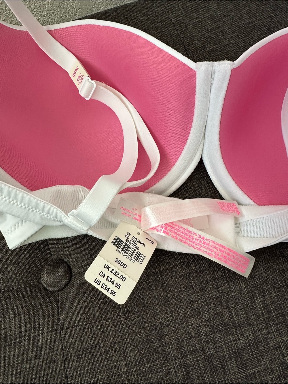 PINK Victoria's Secret Smooth White Everyday Bra - Picture 4 of 5